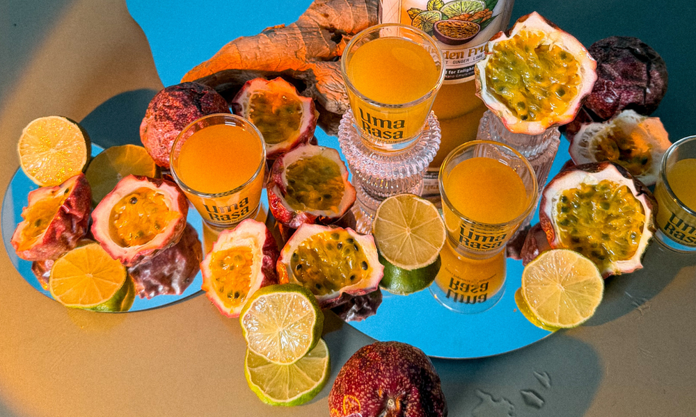 Passion Fruit & Ginger Zero-Proof Mocktail